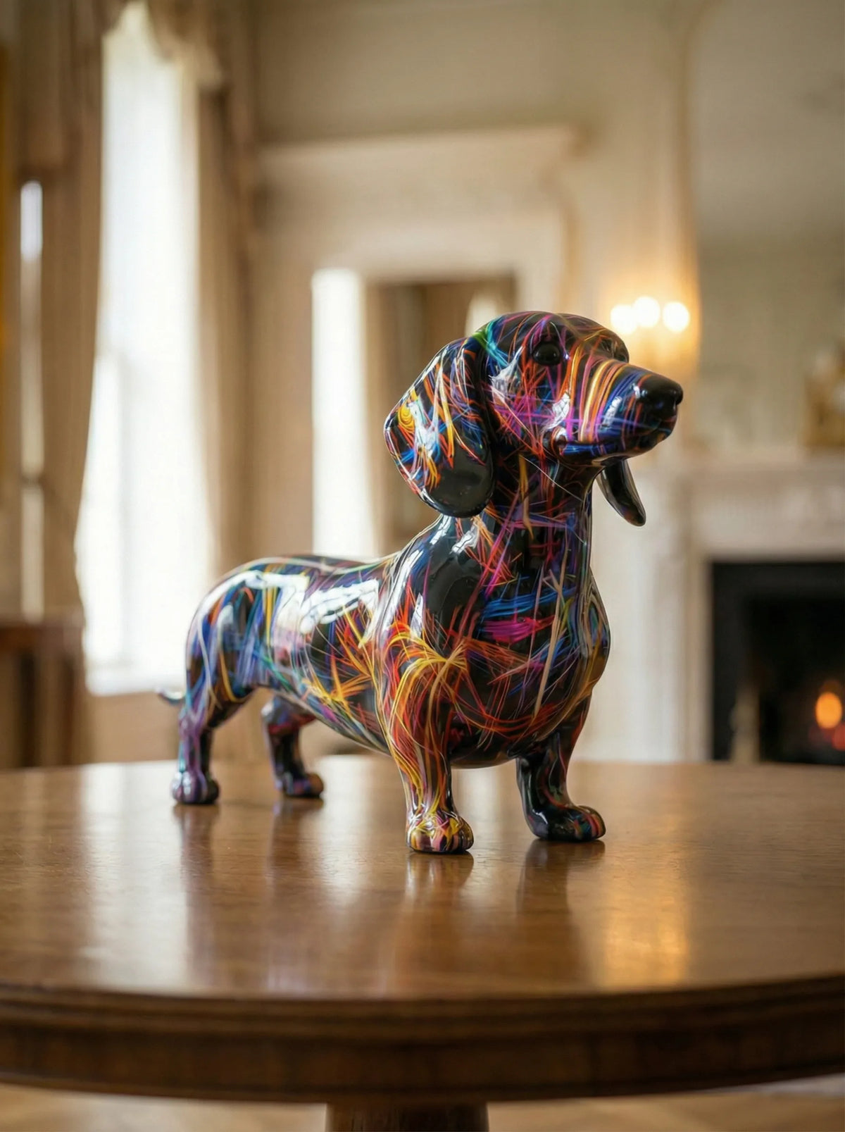 Decorative Sculpture | Dog Figure Design-Figurine-Lightsnest