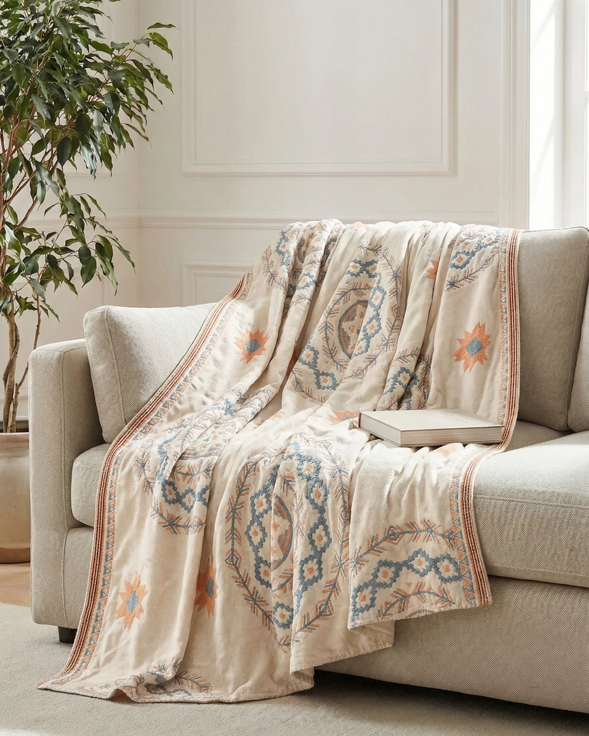 Bed Quilt Blanket | Daily Bed Coverage-Blanket-Lightsnest