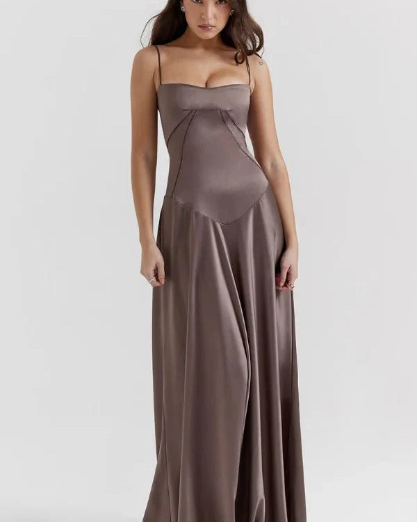 Women Dress | Elegant Evening Maxi Dress-Women Dress-Lightsnest