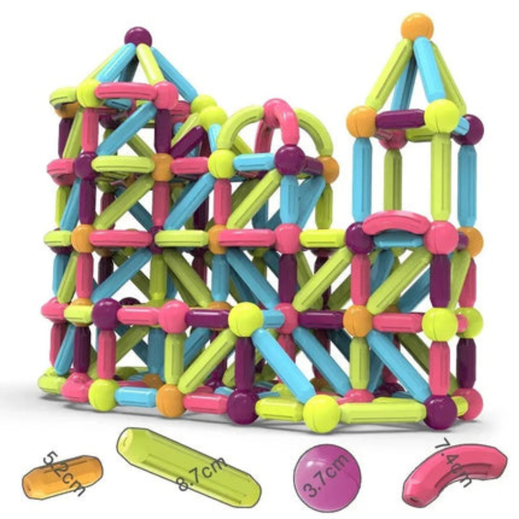 Magnetic Blocks Montessori Educational Construction Toy