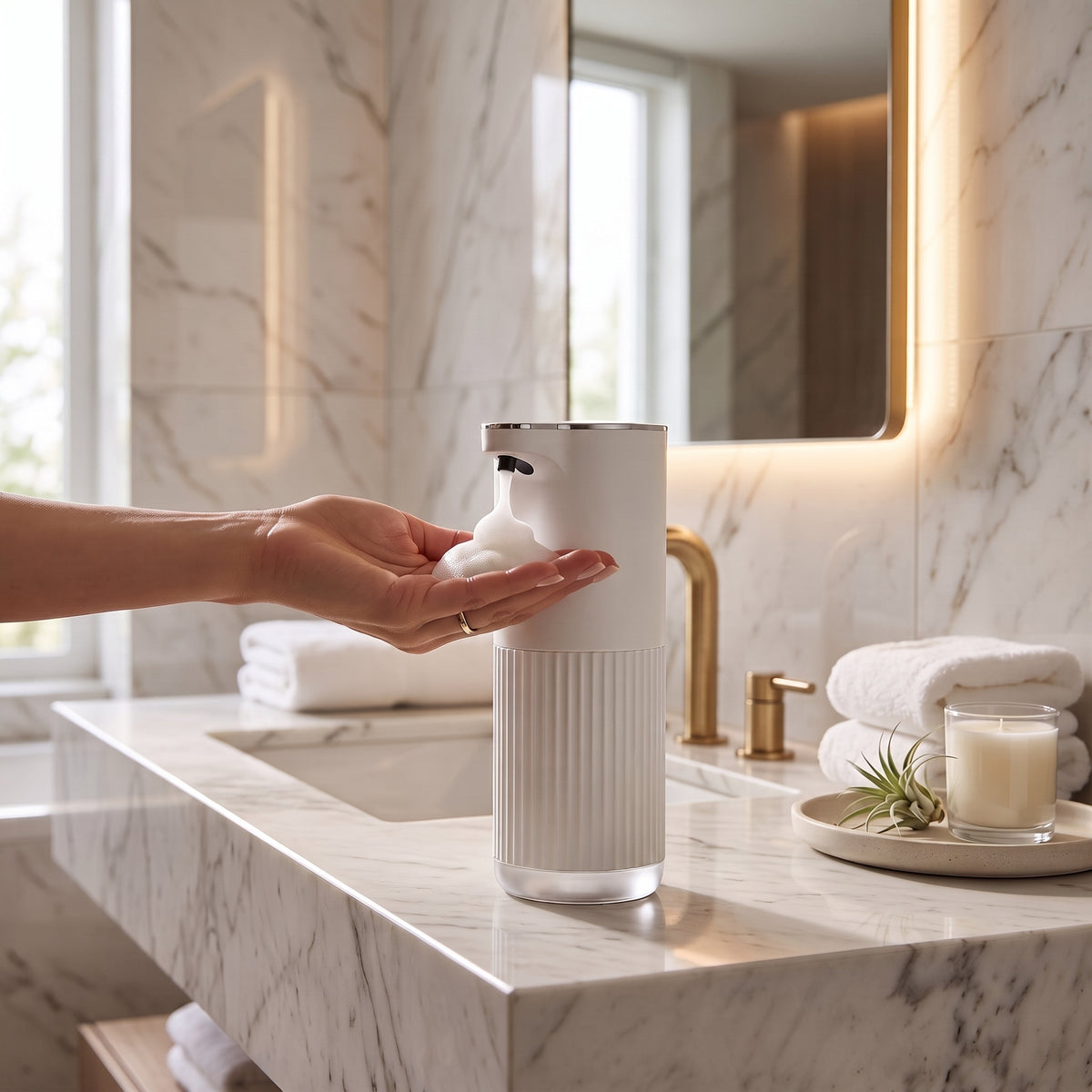 Soap Foam Dispenser Wall Mounted 360ml