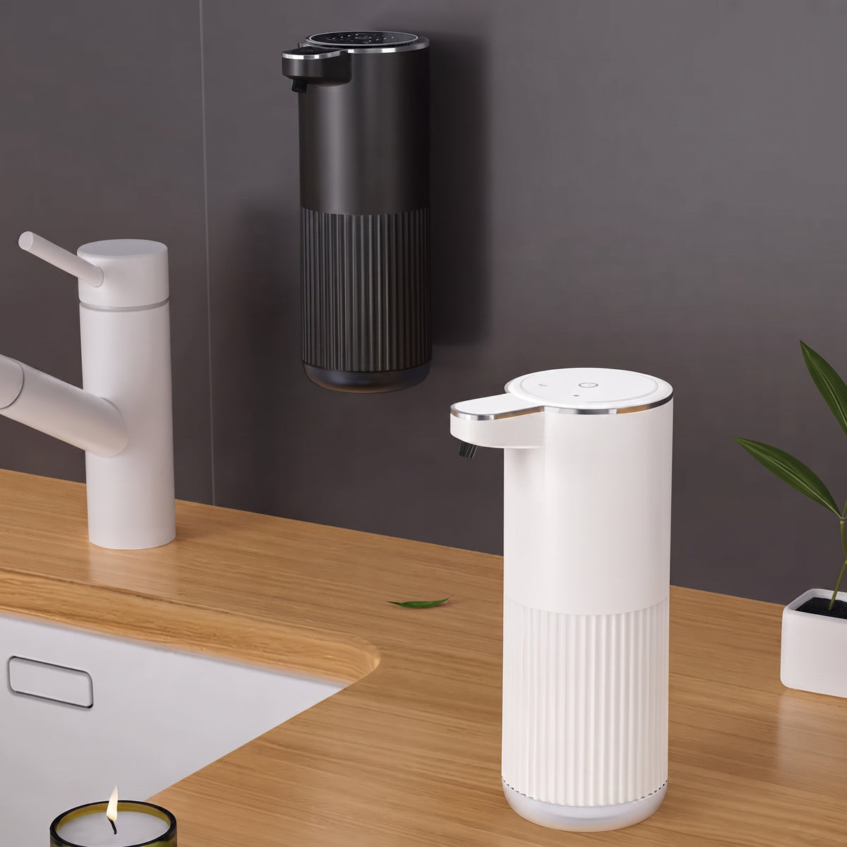 Soap Foam Dispenser Wall Mounted 360ml