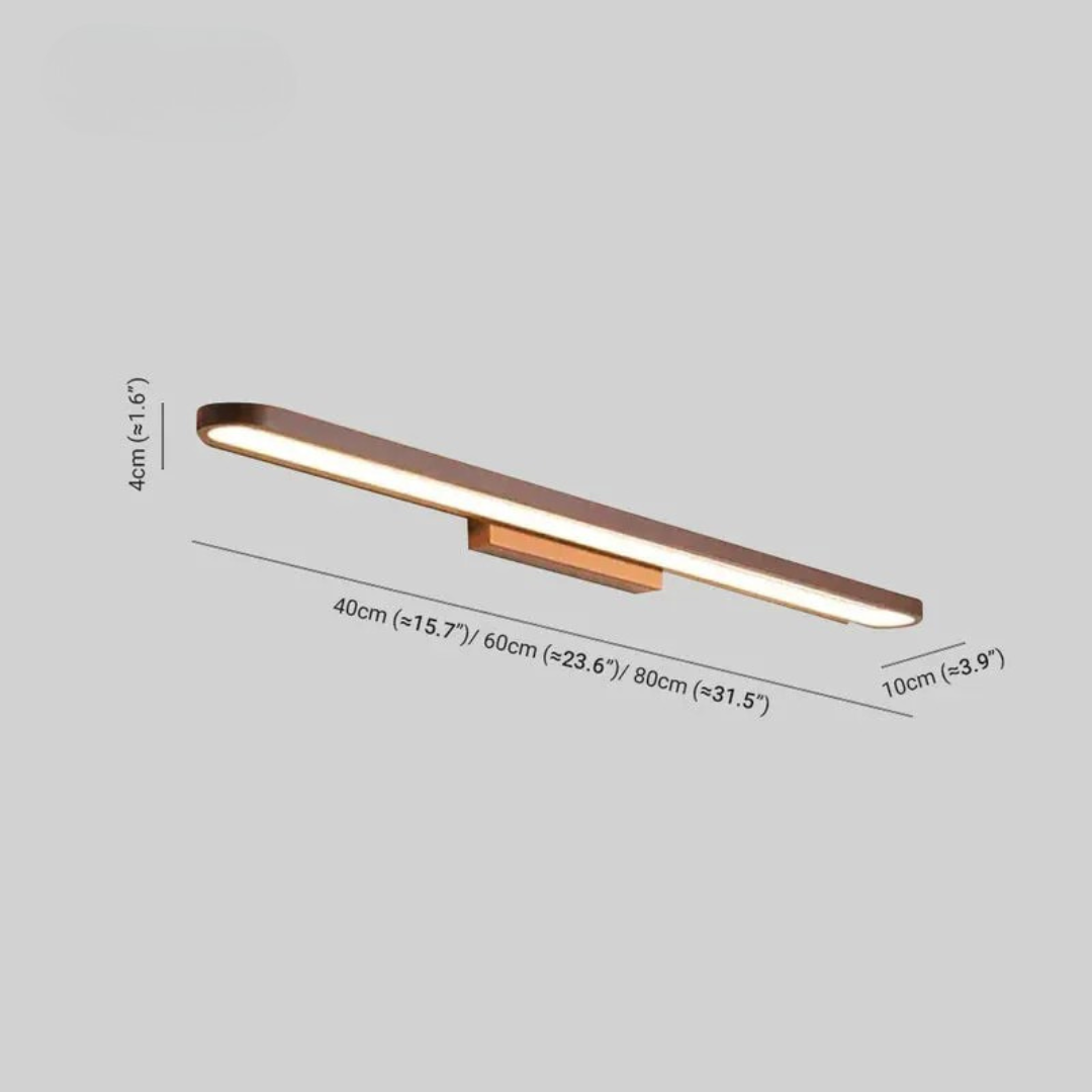 Slim LED bathroom mirror wall light bar