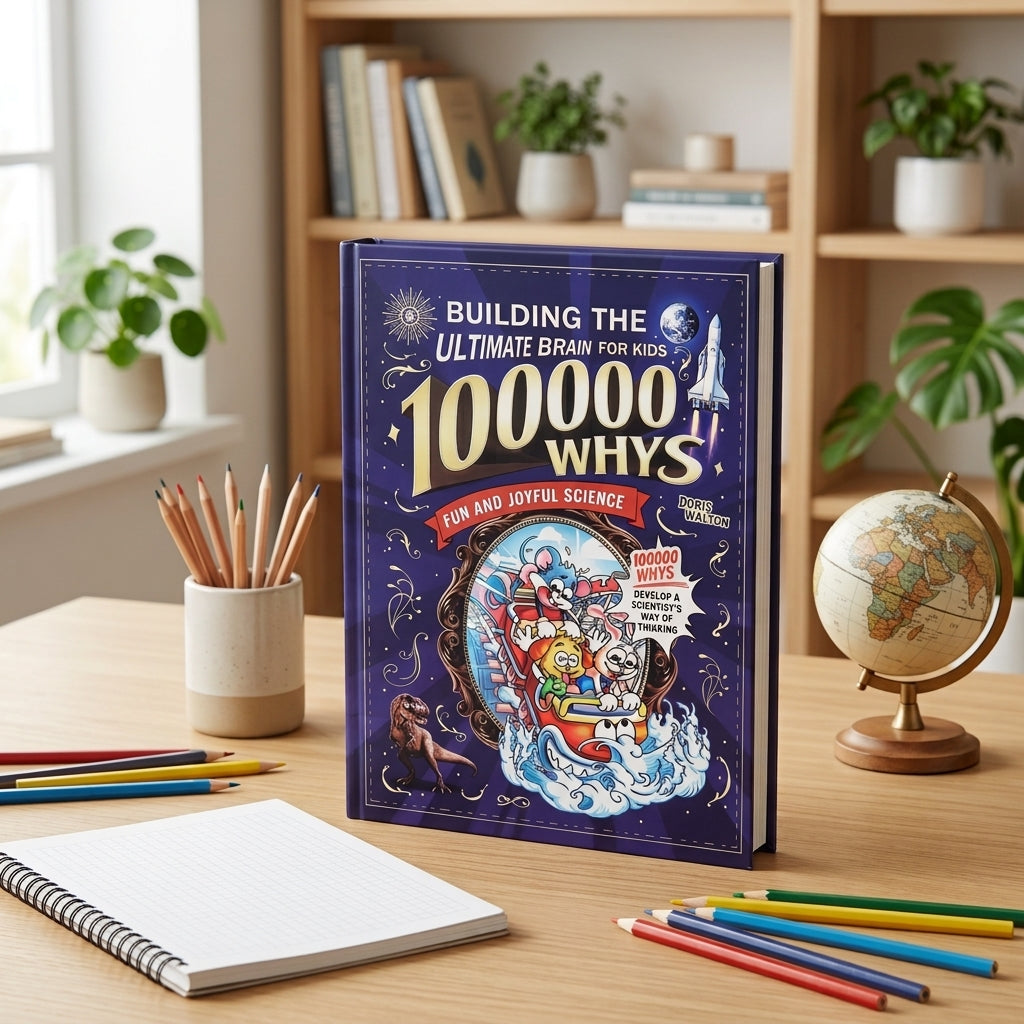 Science Book for Kids with Critical Thinking Guide and Illustrations
