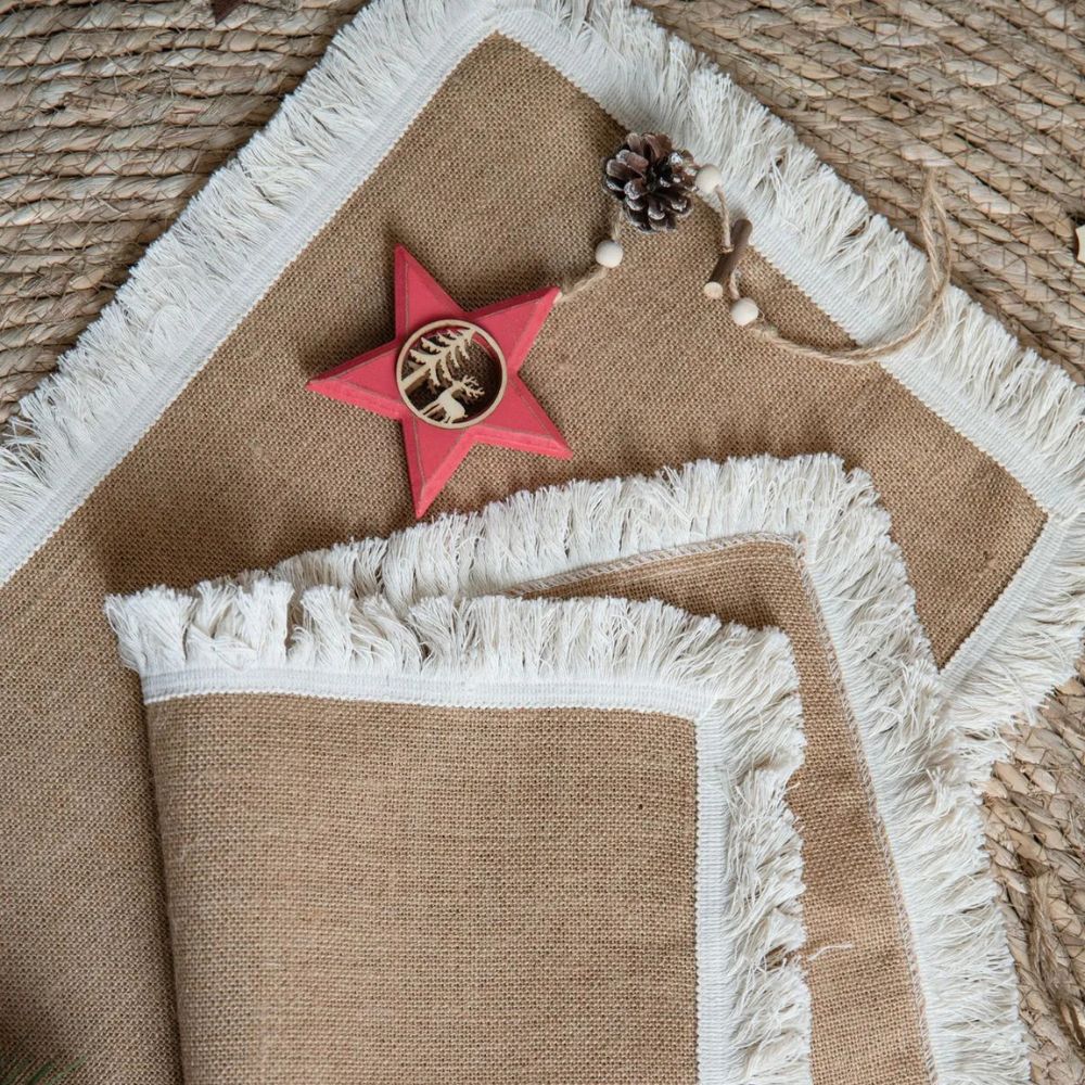 Table Runner Natural Rustic Jute Dining Decor