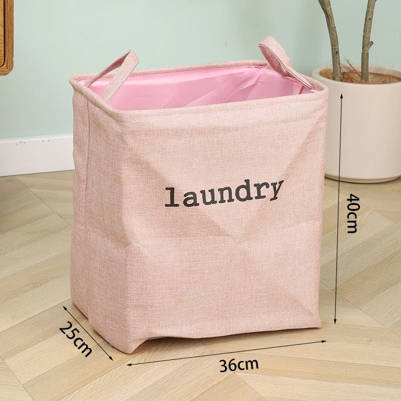 Laundry Basket Foldable with Reinforced Handles