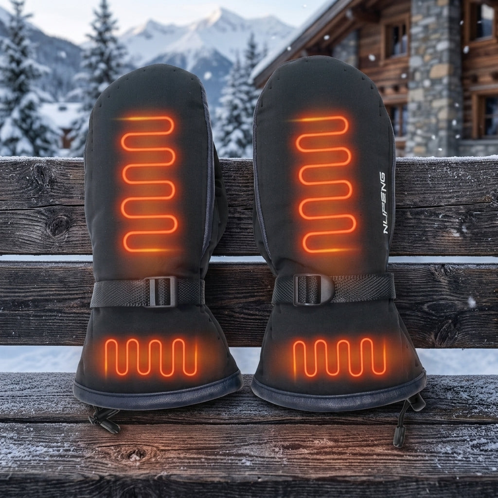 Heated Gloves USB Double Sided Heating Winter Design