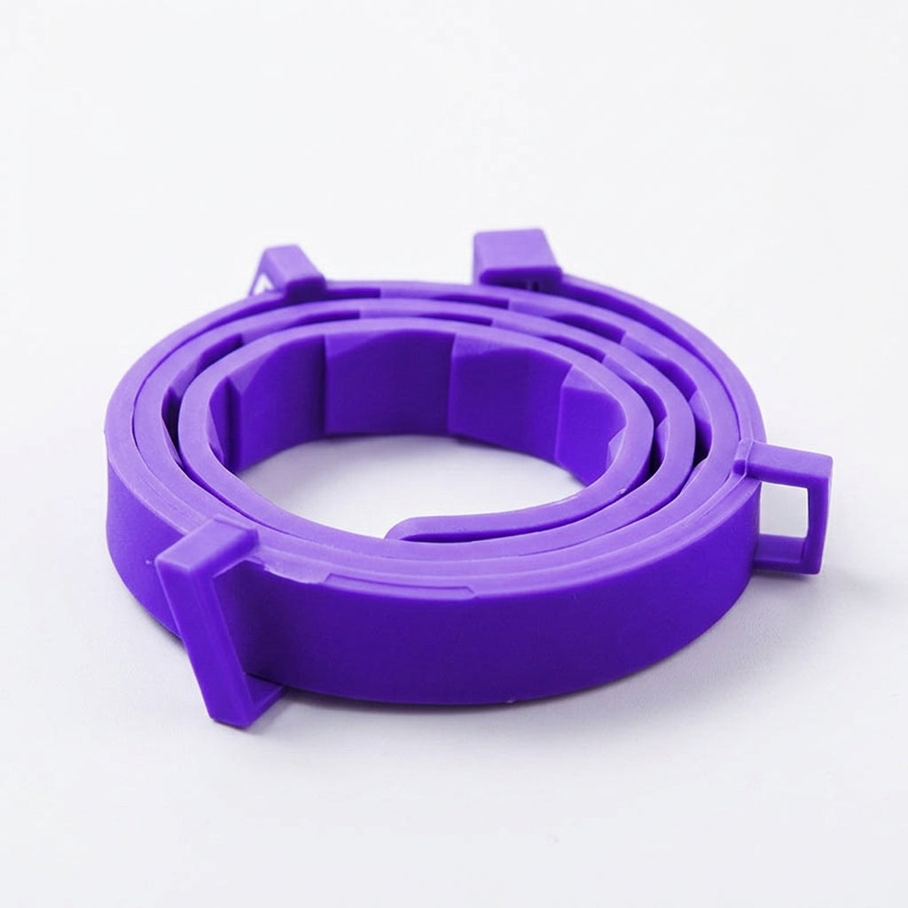 Flea and tick collar for cats and dogs - purple