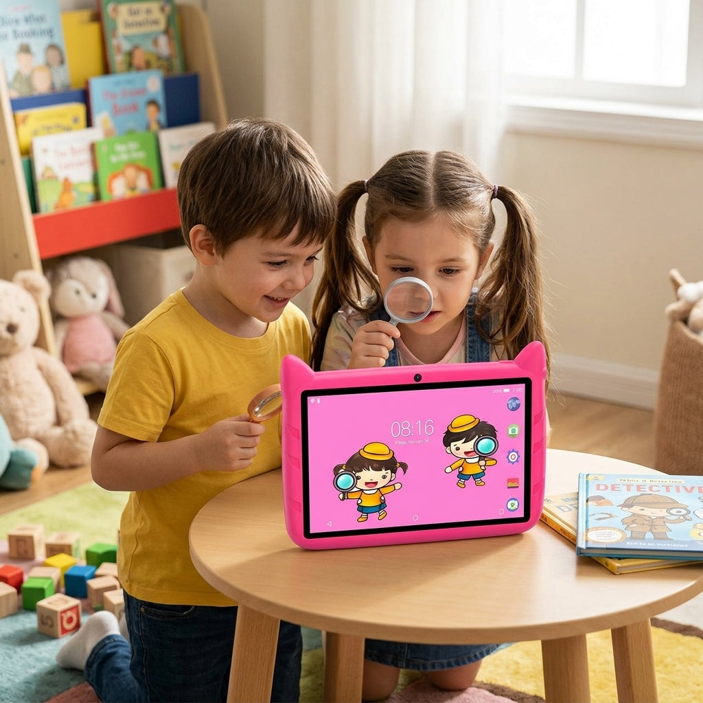 Kids tablet with 7 inch HD display and 5G WiFi