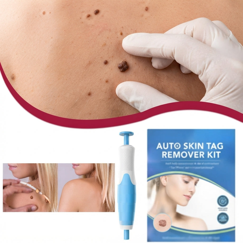 Skin tag and wart remover for body use