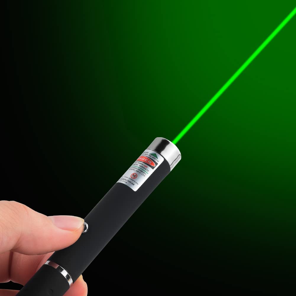 Laser Pointer For Presentations With Rechargeable Design - green