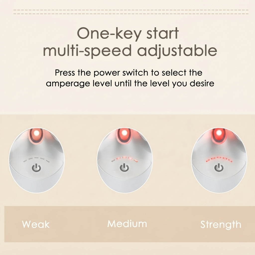 Facial Massager With Microcurrent Technology And Three Modes