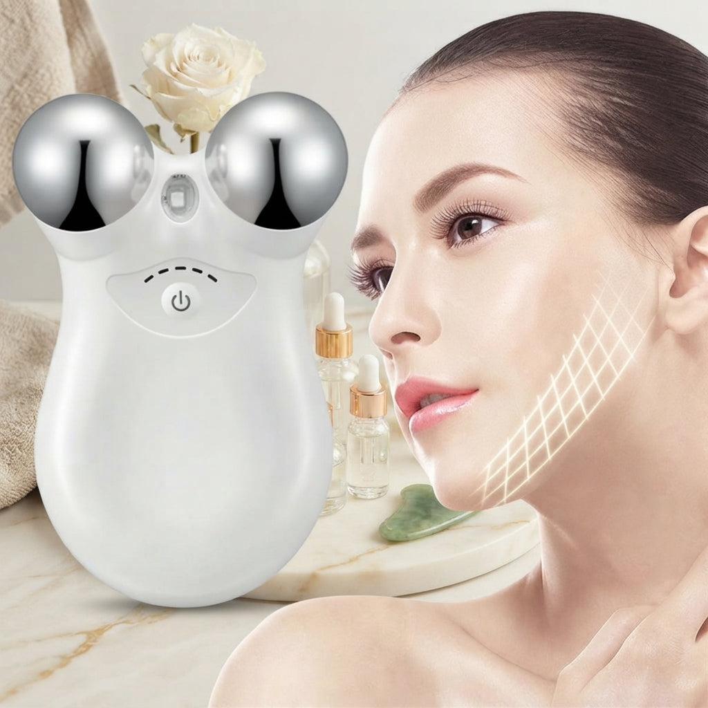 Facial Massager With Microcurrent Technology And Three Modes