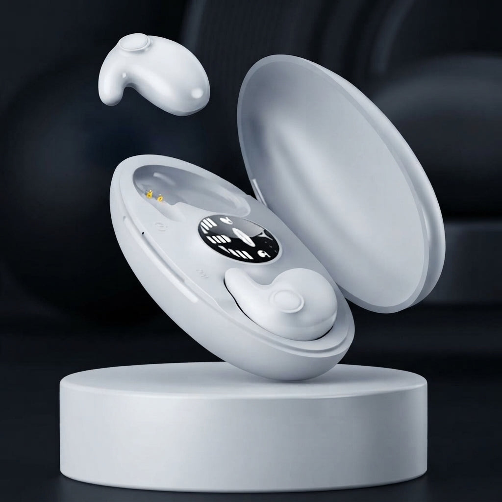 Wireless Earbuds With Touch Controls For Commuting - white