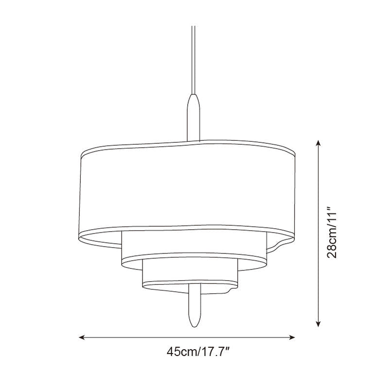 Pendant light with wabi sabi minimalist design