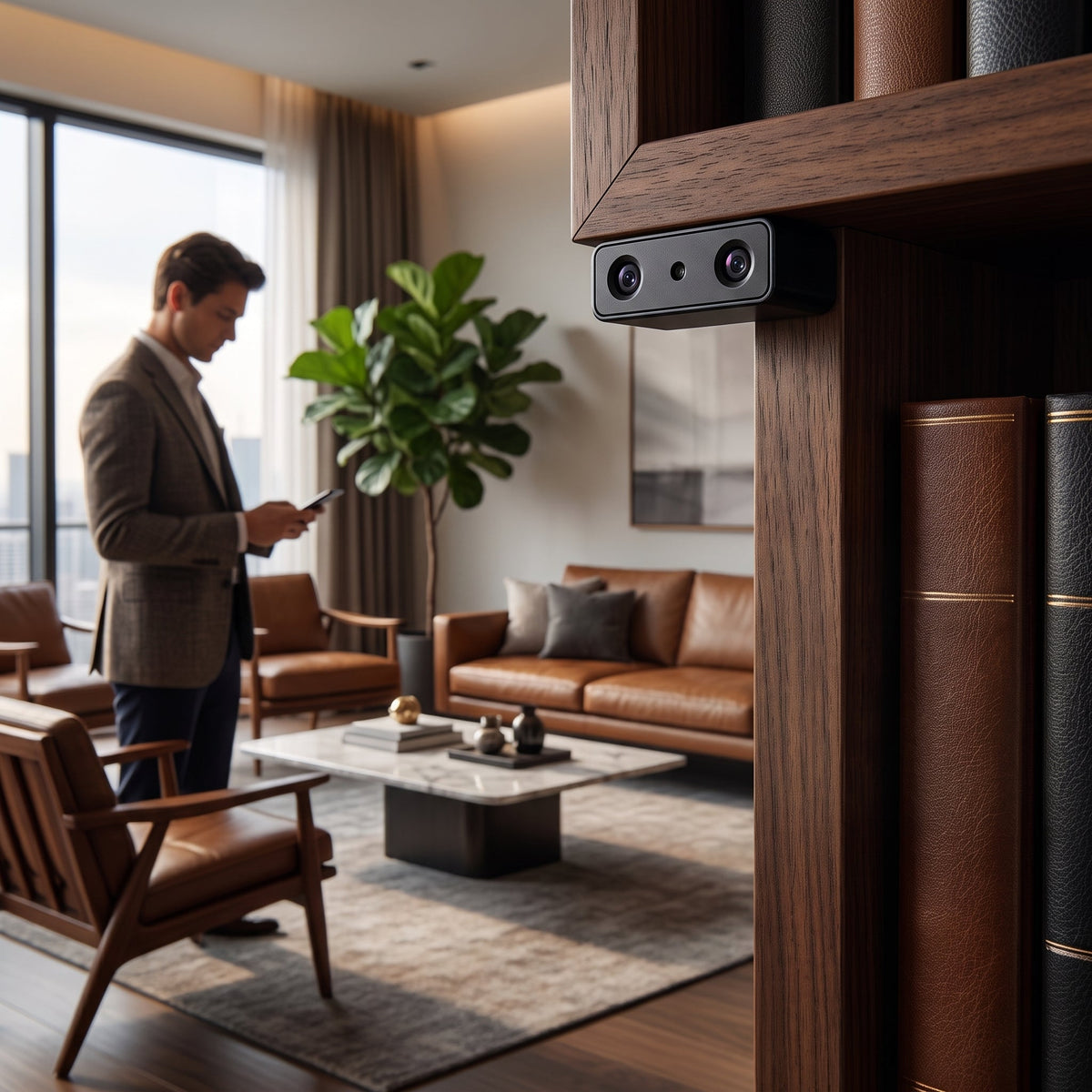 Mini WiFi Security Camera For Indoor Monitoring