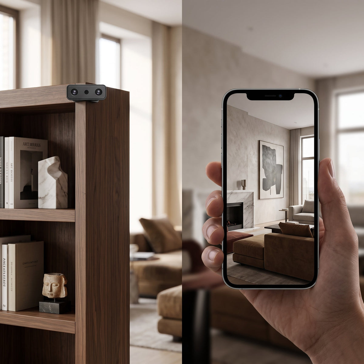 Mini WiFi Security Camera For Indoor Monitoring