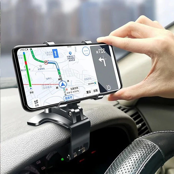 Car Phone Holder with Adjustable Dashboard Mount