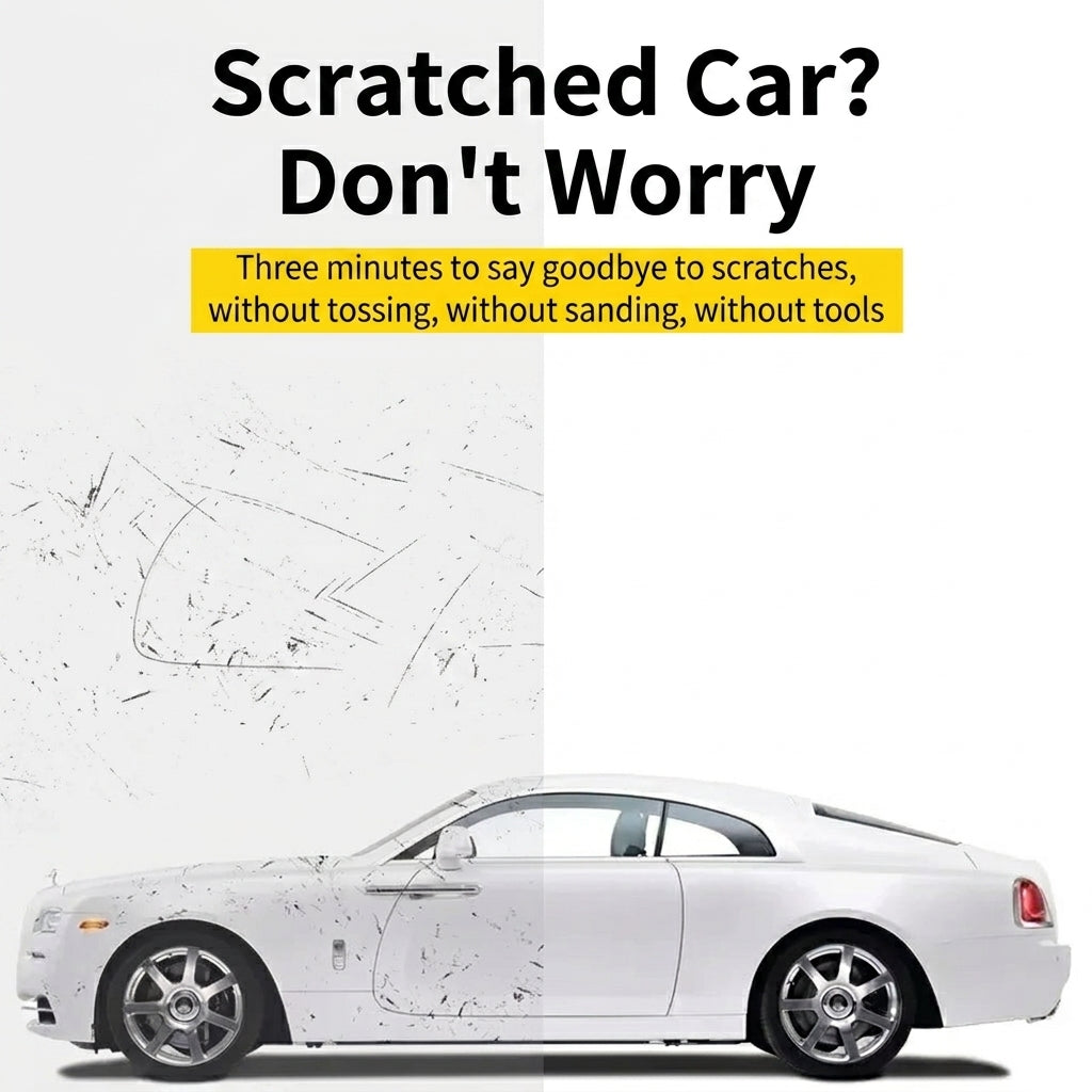 Car Scratch Repair Cloth Reusable Nano Fabric for Paint Care