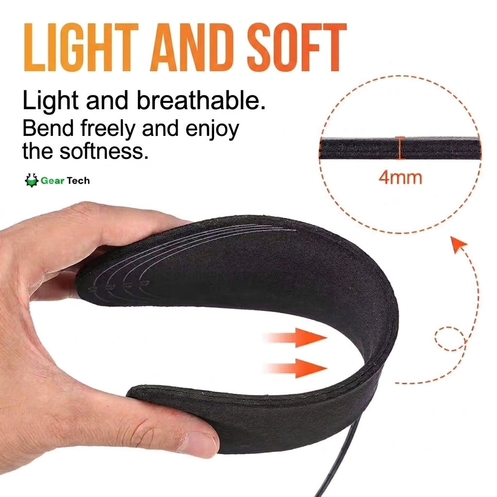 Heated insoles with USB charging and temperature control