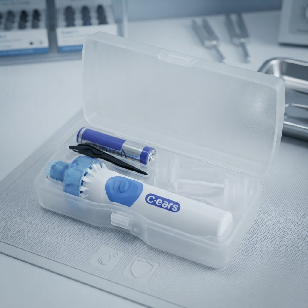 Ear Wax Remover With Silicone Tips And Suction