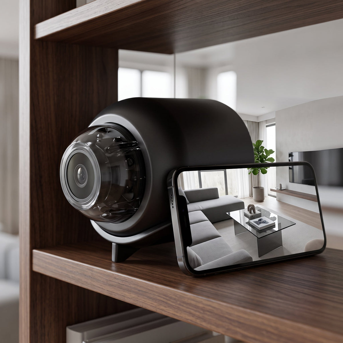 Mini wireless security camera with motion detection