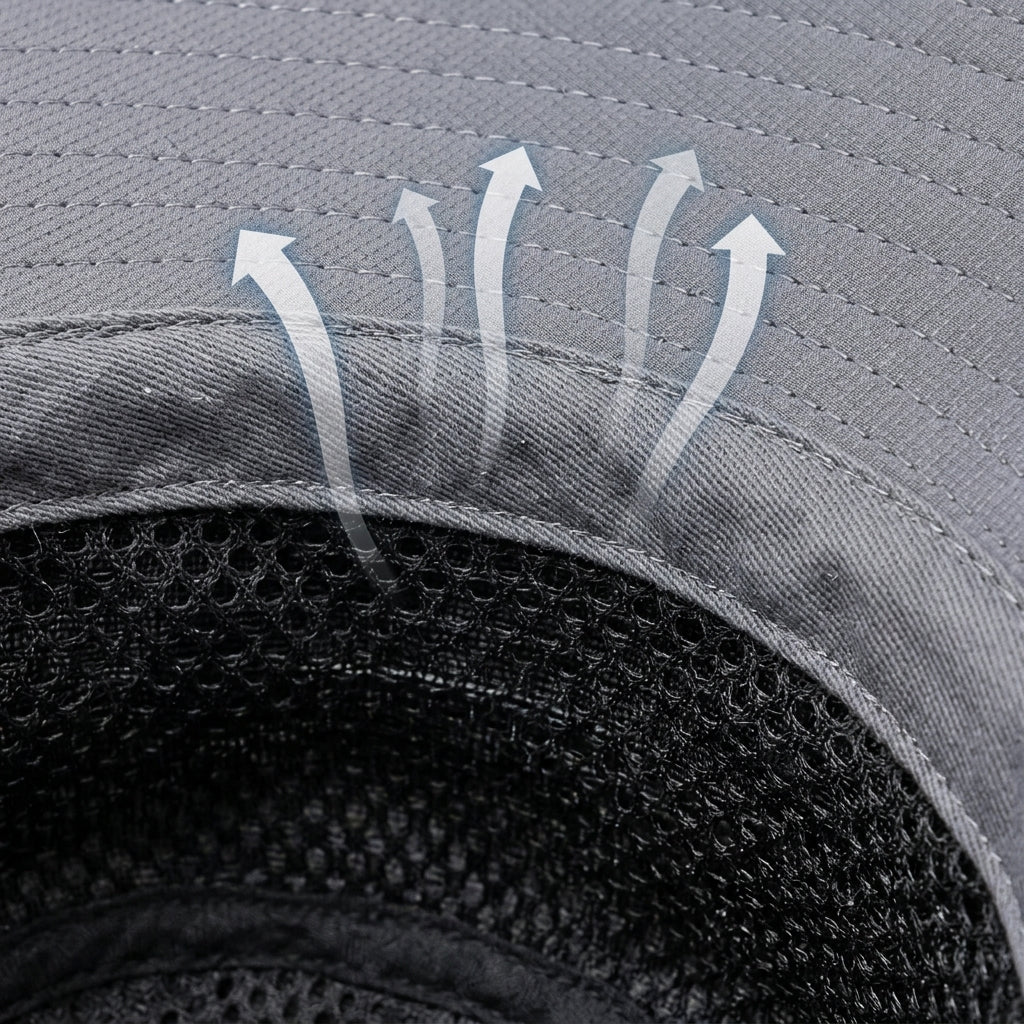 Sun Hat with Wide Brim and Adjustable Chin Strap