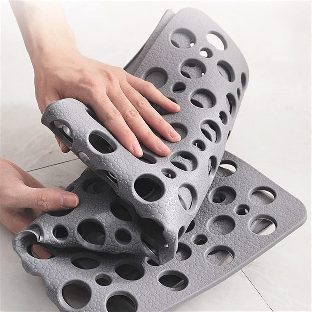 Bath Mat with Non Slip Drainage Holes