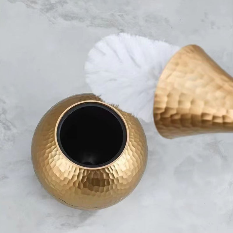 Toilet brush holder with long handle for bathroom