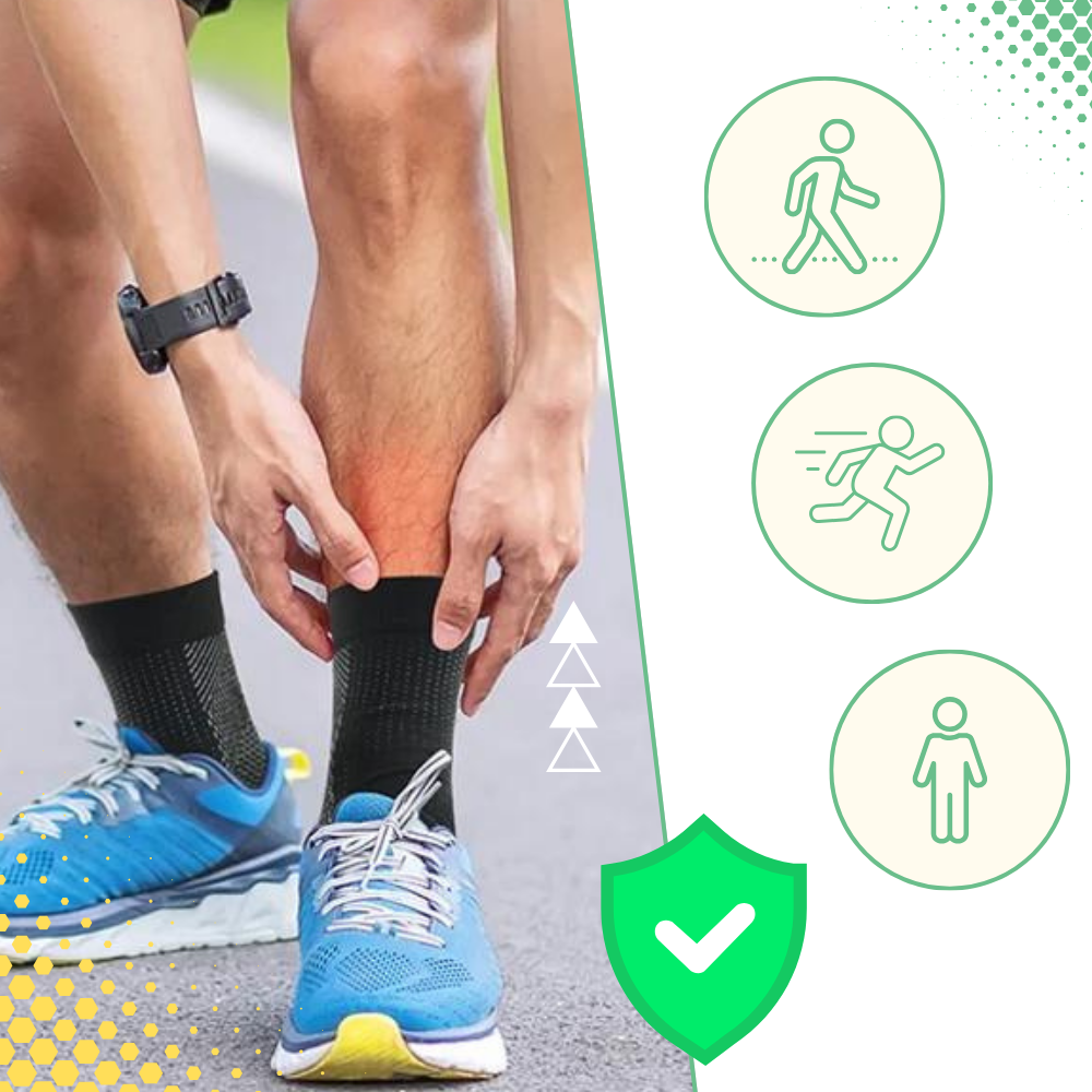 Compression Socks Open Toe Non Slip Design for Neuropathy Support