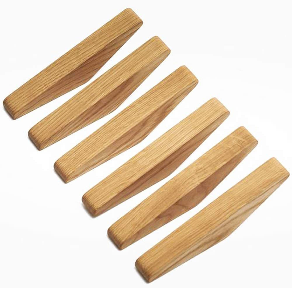 Wall hooks set of six with Scandinavian design