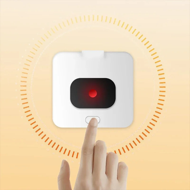 Heated mouse pad with digital display and PU surface
