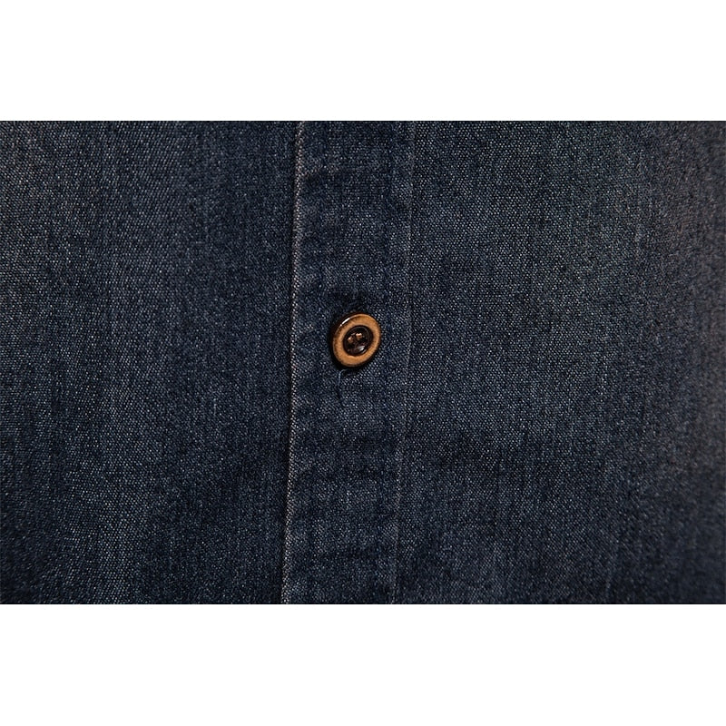 Men's Button-Up Shirt - Classic Rugged Style