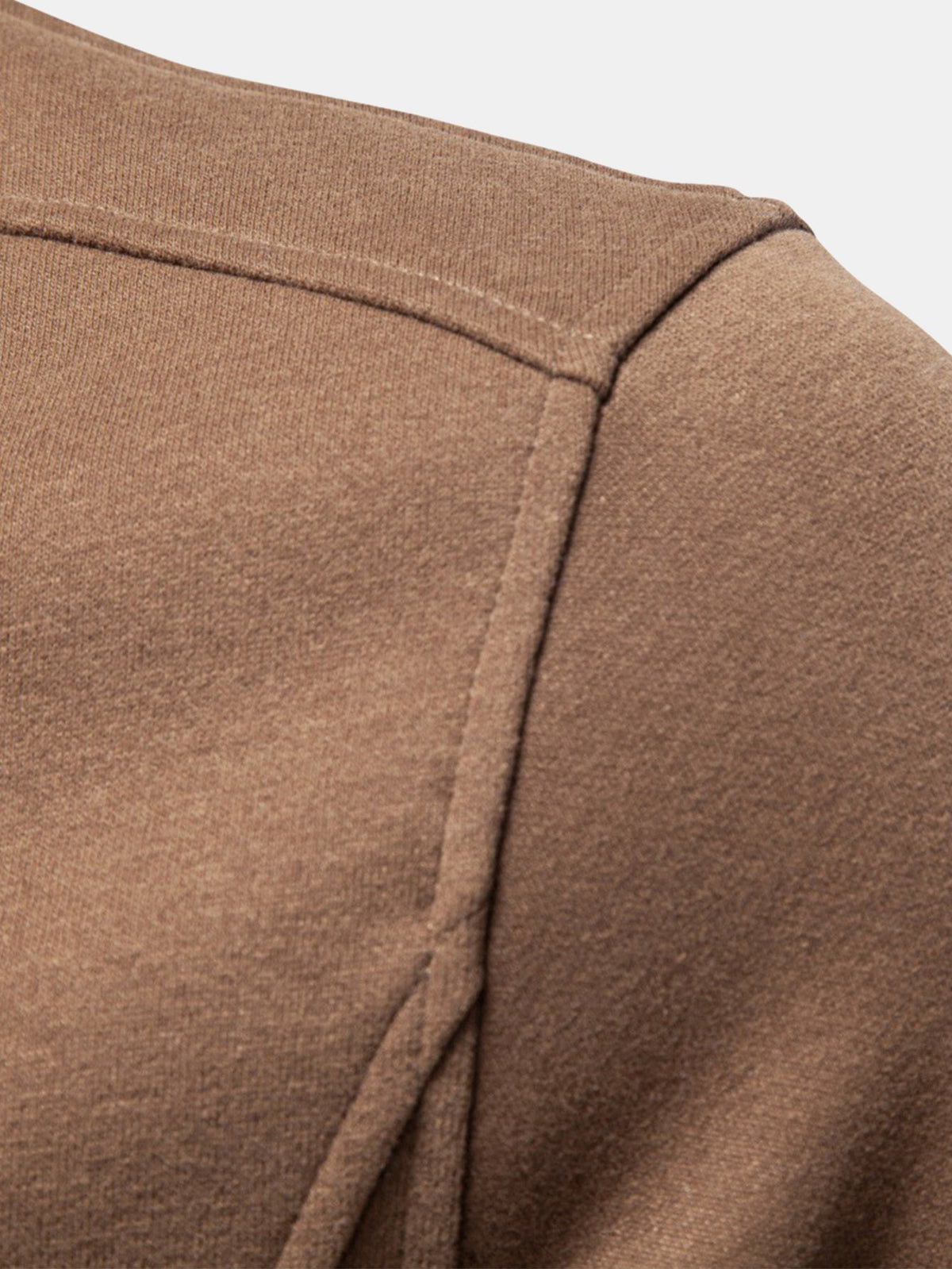 Men's Cotton Blend Quarter Zip Sweatshirt – Stand Collar Smart Casual