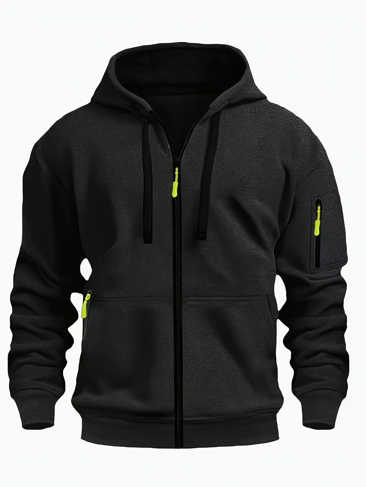 Men's Everyday Zip-Up Hoodie - Relaxed Fit