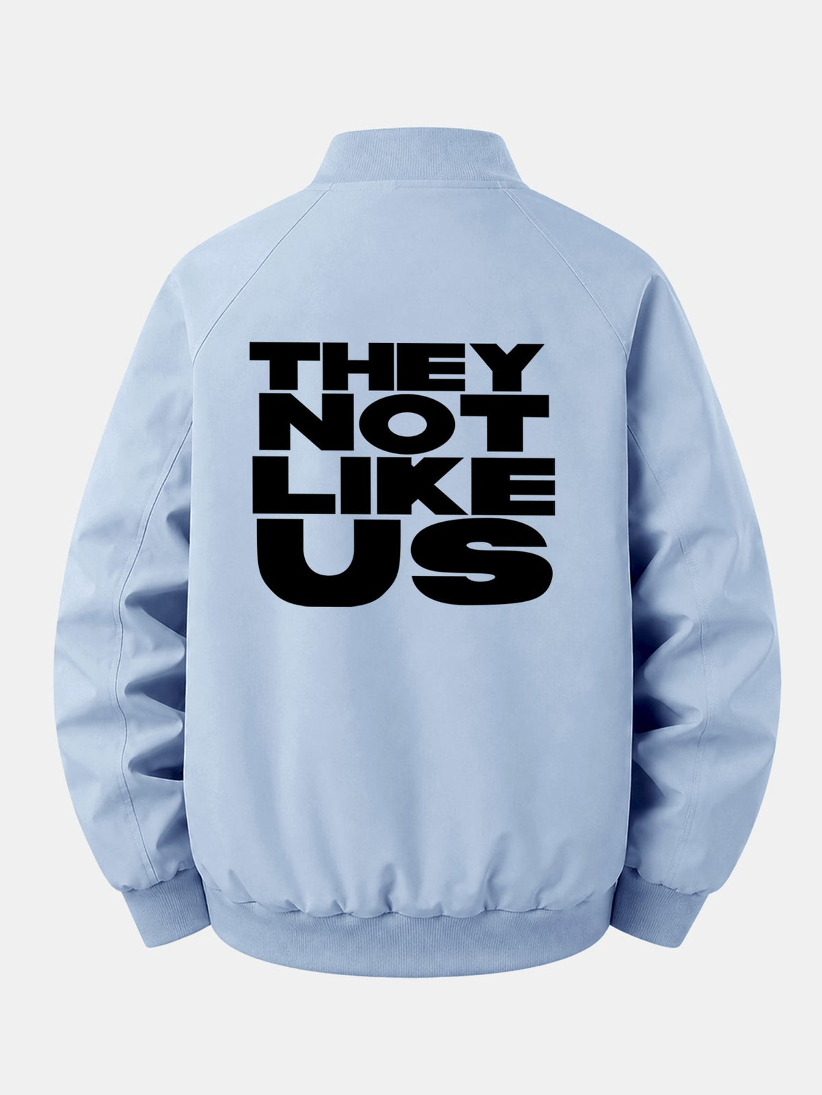 Men's Printed Zip-Up Bomber Jacket – Relaxed Fit Streetwear