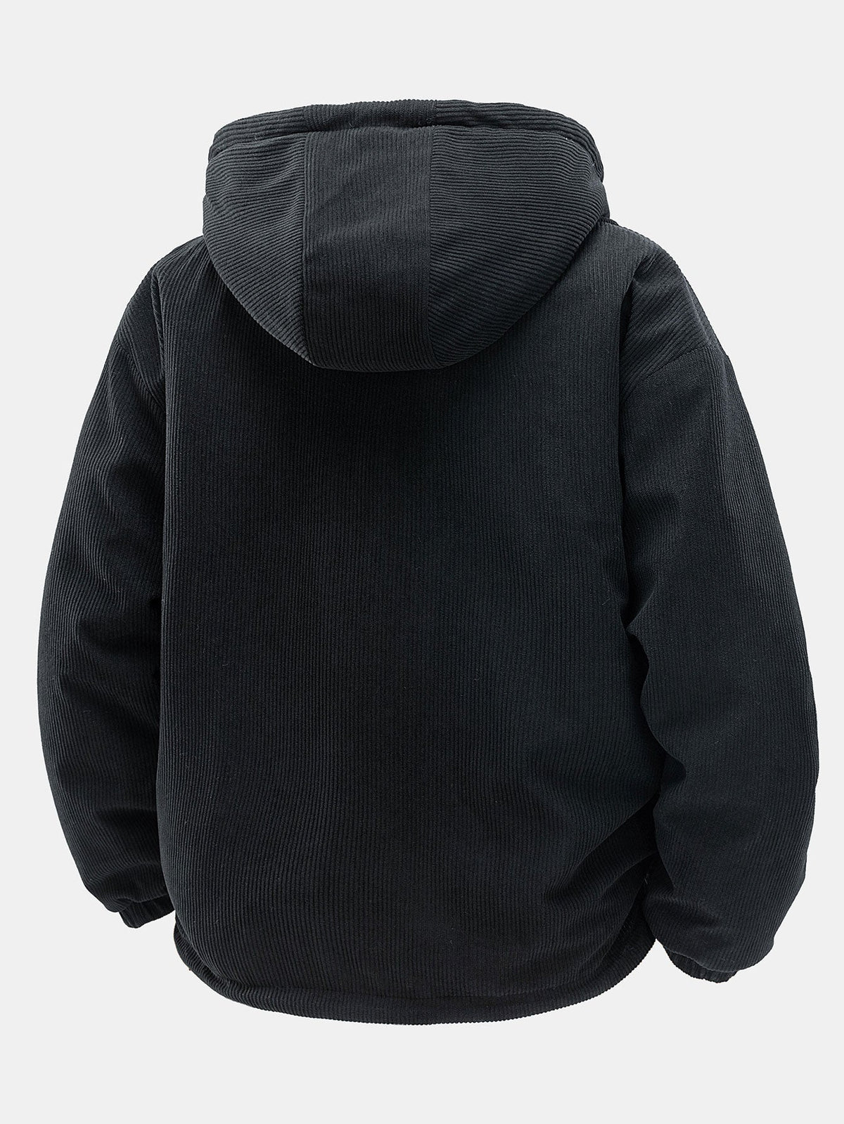 Men's Reversible Corduroy Hooded Jacket – Relaxed Fit