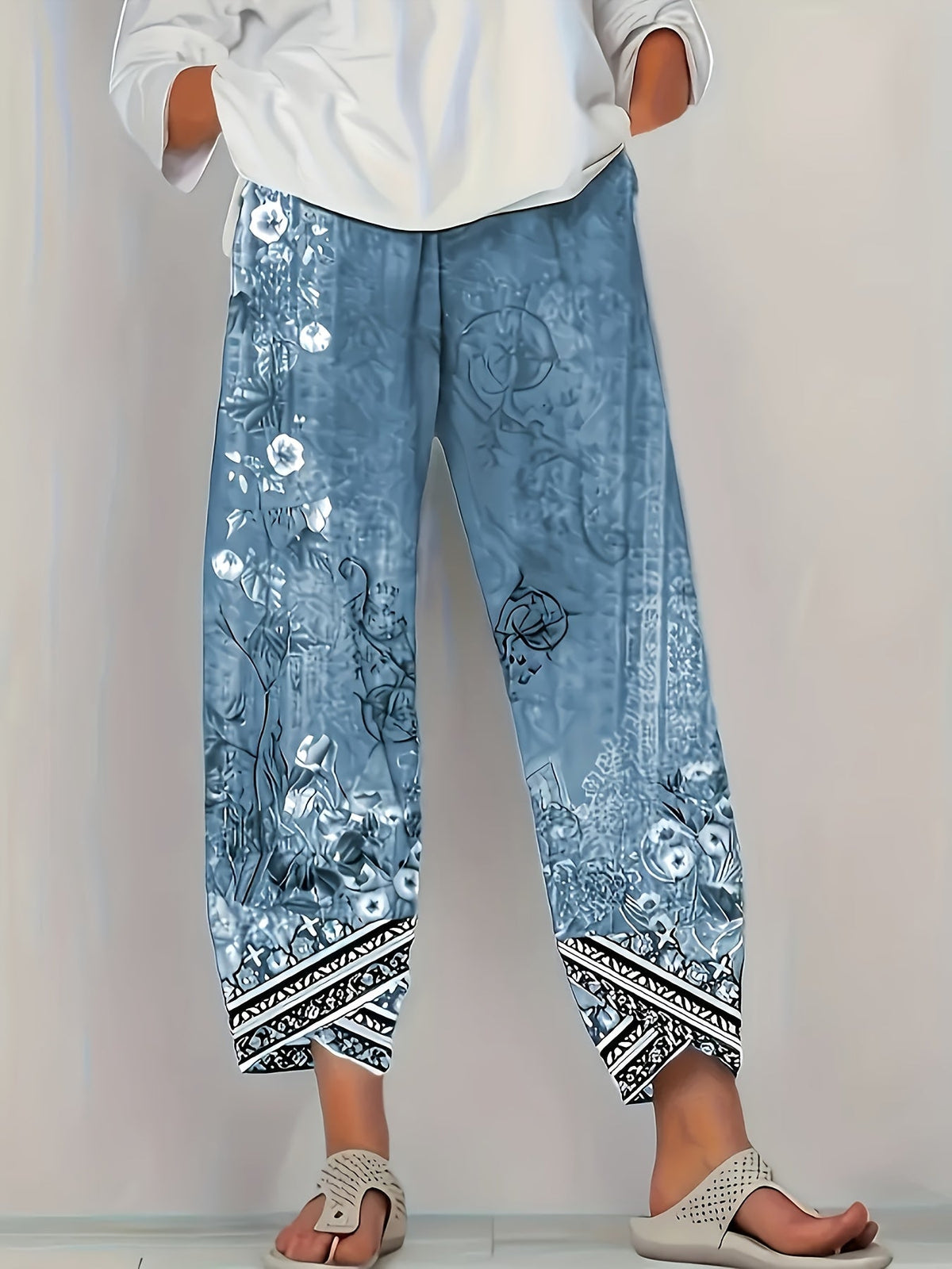Women's Botanical Cropped Pants - Relaxed Fit
