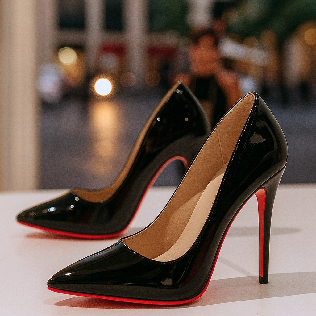 Women's Pointed-Toe Heels in black, Refined Black
