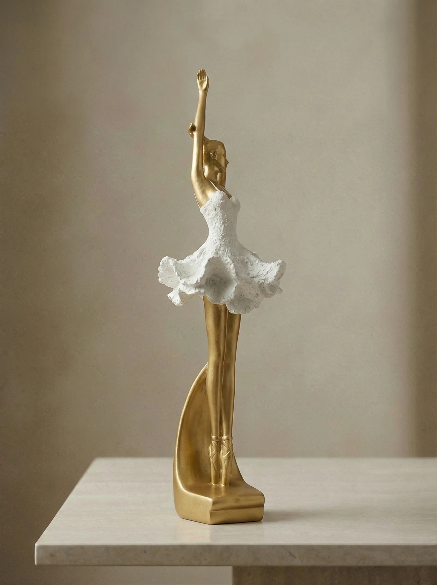 Decorative Figurine | Ballet Dancer Form-Figurine-Lightsnest