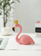 Decorative Figurine | Flamingo Standing Form-Figurine-Lightsnest