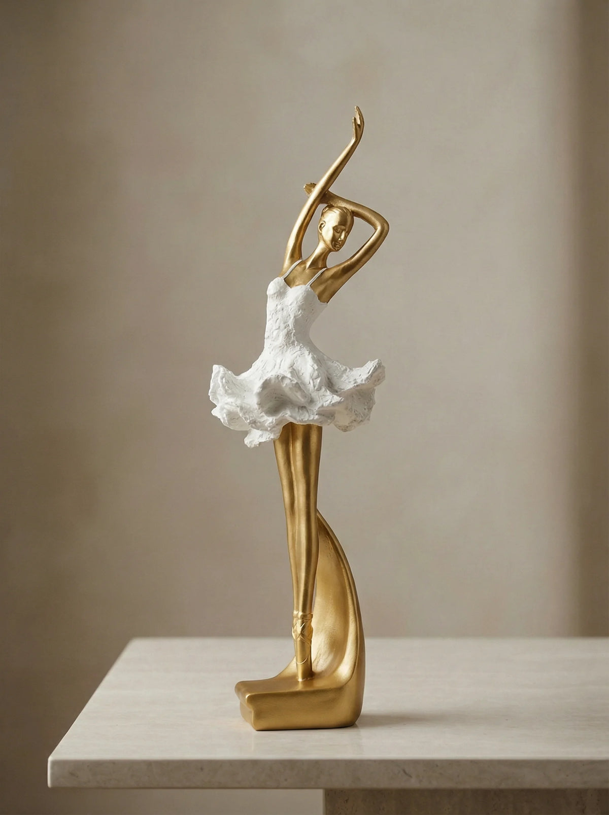 Decorative Figurine | Ballet Dancer Form-Figurine-Lightsnest