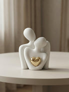 Decorative Figurine | Abstract Couple Form-Figurine-Lightsnest