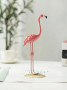 Decorative Figurine | Flamingo Standing Form-Figurine-Lightsnest