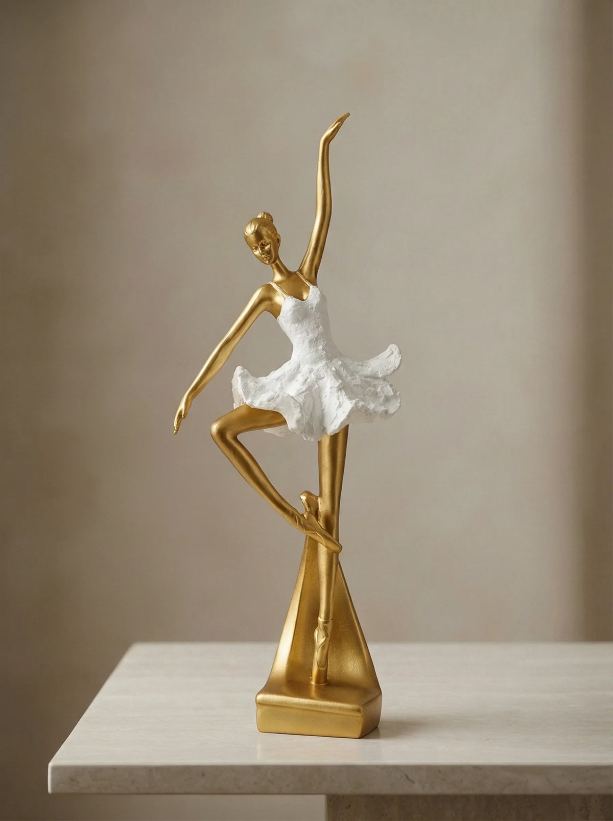 Decorative Figurine | Ballet Dancer Form-Figurine-Lightsnest