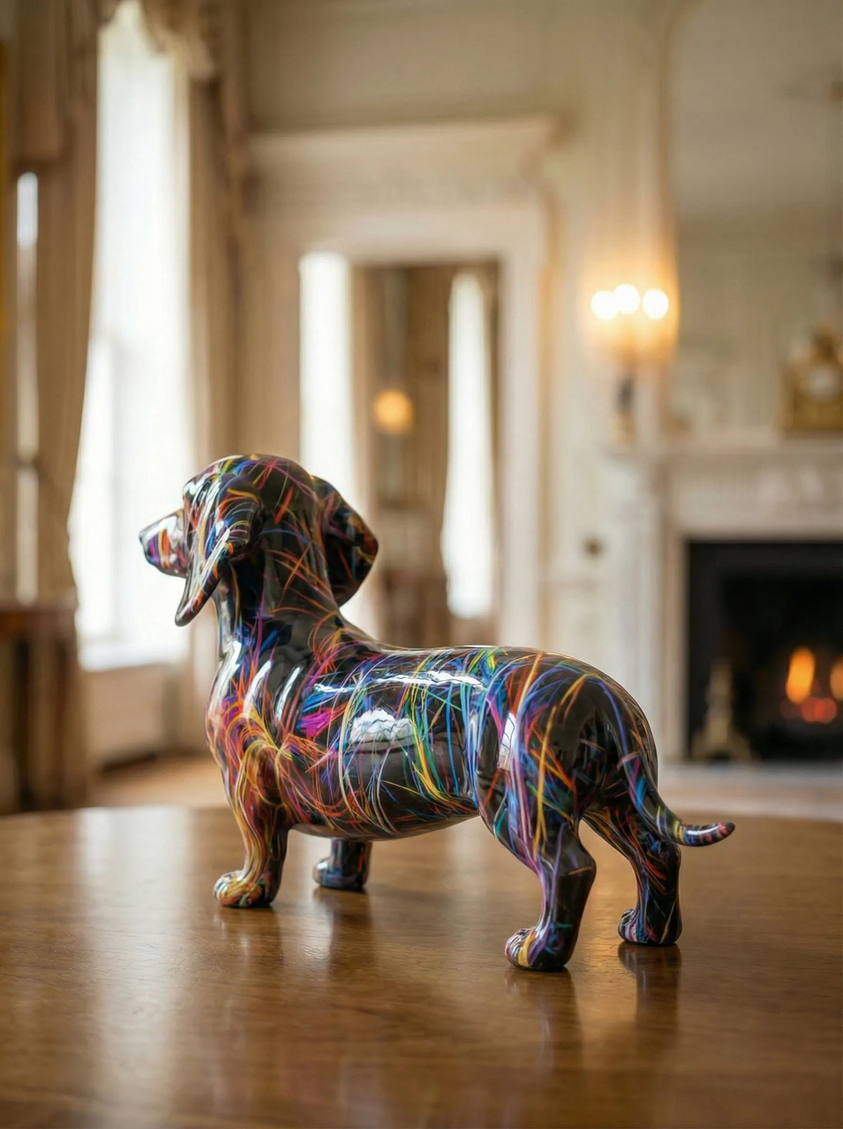 Decorative Sculpture | Dog Figure Design-Figurine-Lightsnest