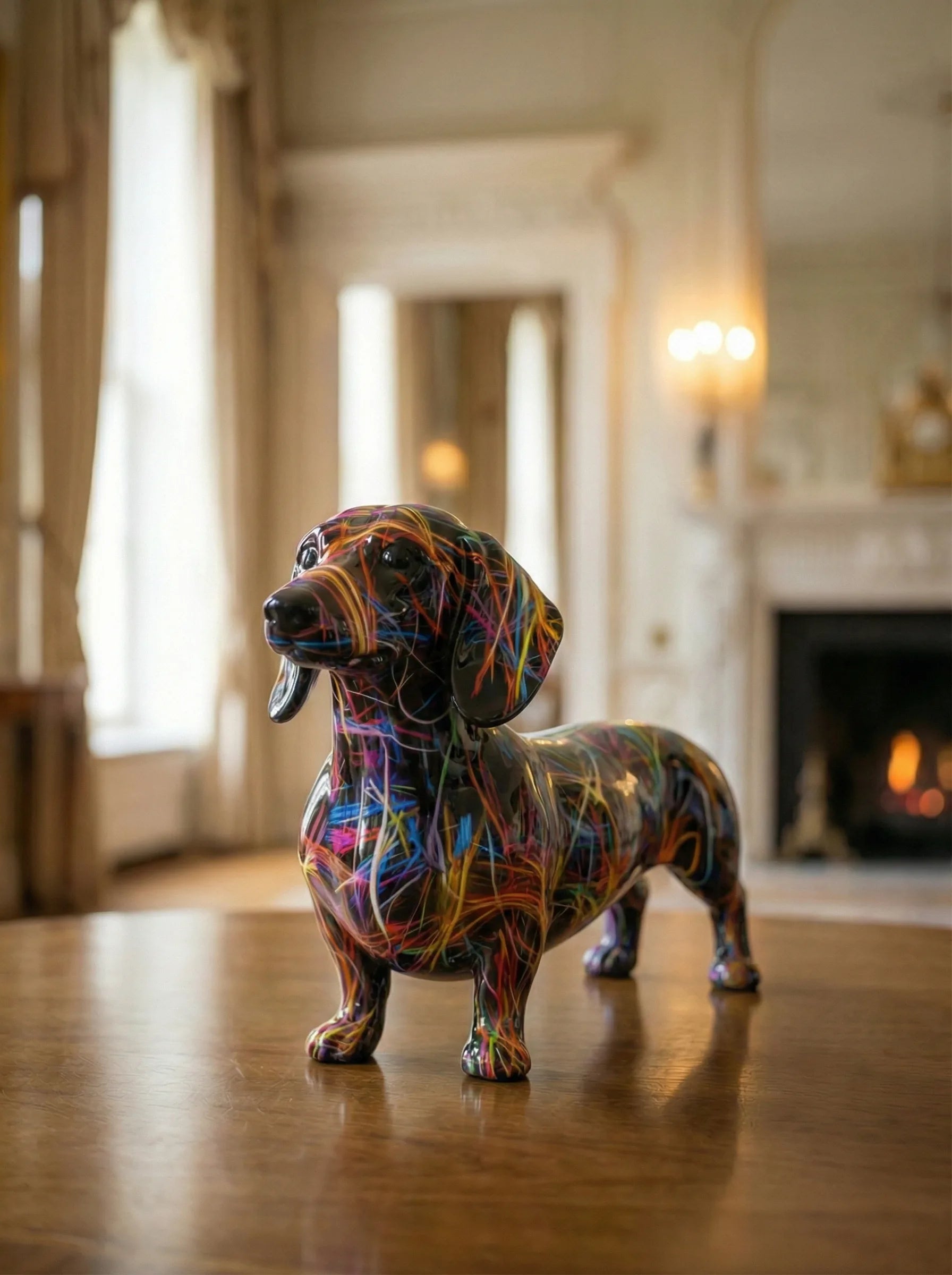 Decorative Sculpture | Dog Figure Design-Figurine-Lightsnest