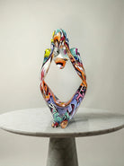 Decorative Figurine | Abstract Seated Figure-Figurine-Lightsnest