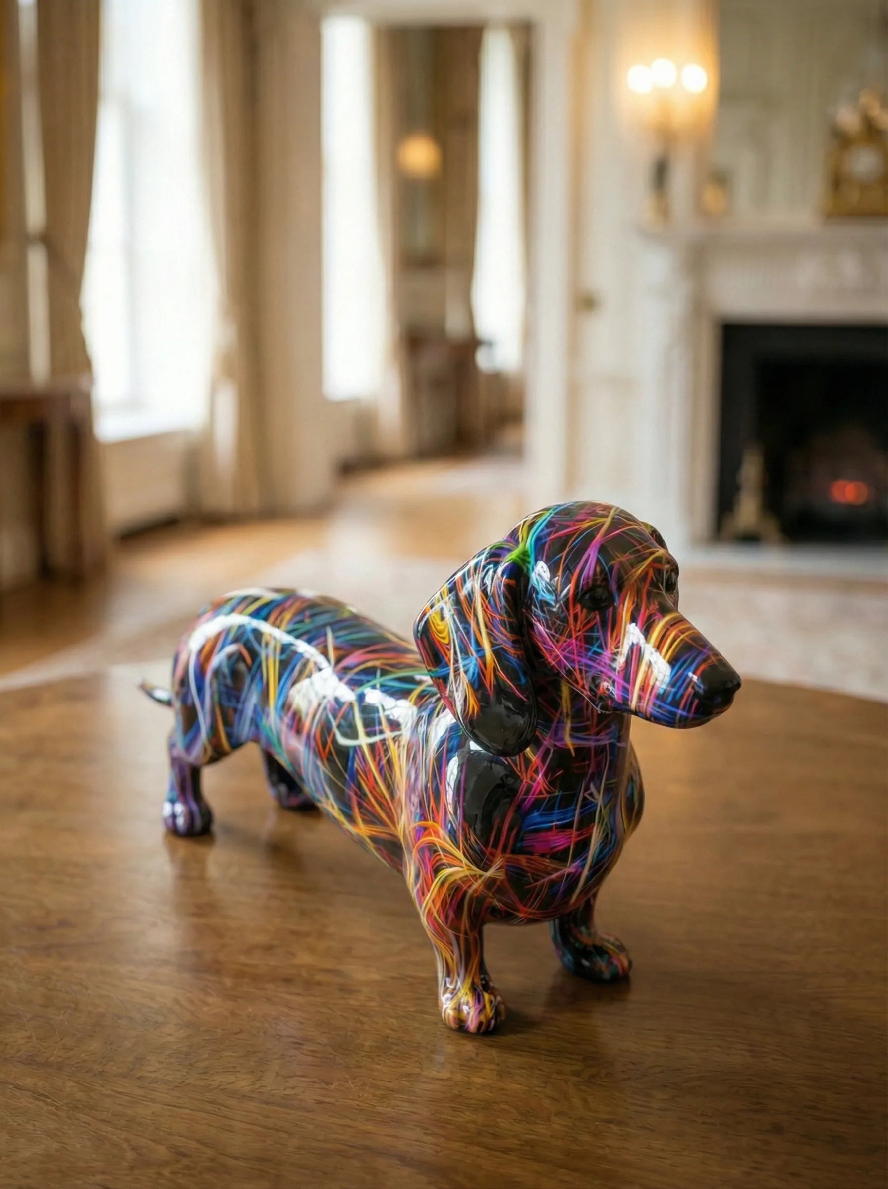 Decorative Sculpture | Dog Figure Design-Figurine-Lightsnest