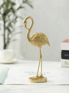 Decorative Figurine | Flamingo Standing Form-Figurine-Lightsnest